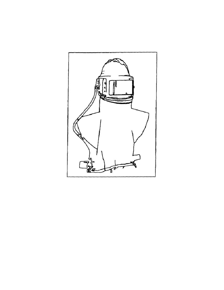 Figure 1-3. Abrasive-blasting helmet