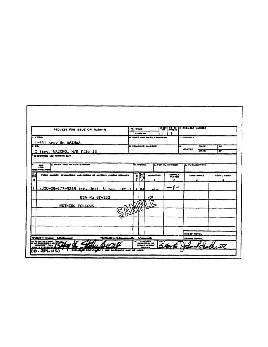 What Is A Dd Form 1150 Used For Form Example Download